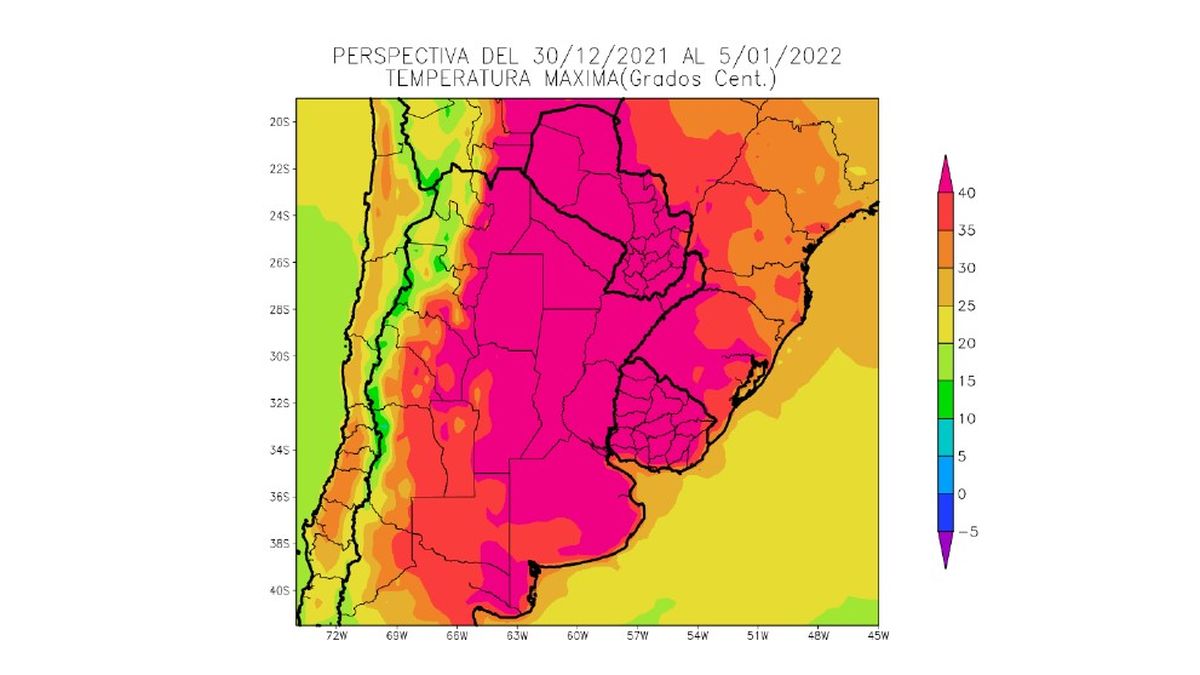 La ola de calor que afecta a los cultivos de verano, principalmente a la soja y maíz, menguaría a mediados de enero. 