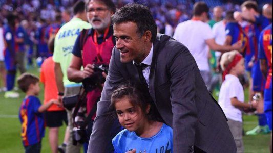 El mensaje de Messi y del mundo del deporte tras la muerte de la hija de Luis Enrique