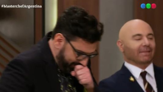 Damián Betular casi se ahoga con un chiste de Daniel Aráoz: “Casi se muere”