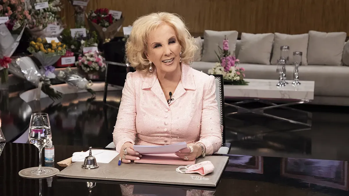 Mirtha Legrand se encuentra internada. 