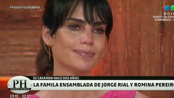 El llanto de Romina Pereiro al hablar de su relación con More Rial: No es fácil ensamblar familias