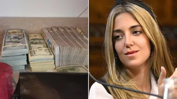 ANDIS: Ornella Calvete apeló su procesamiento y dijo que los USD 700.000 hallados en su casa no eran suyos