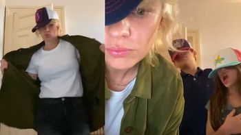 El divertido baile de Dolores Fonzi y sus hijos para celebrar el cumple de la pequeña en plena cuarentena