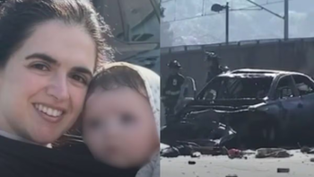Choque de atrás e incendio total: dolor por la muerte de Ivana Balistreri y de su beba de 2 años