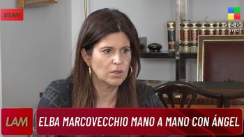 elba marcovecchio rompio el silencio y hablo de su relacion con las hijas de jorge lanata: me dolio...