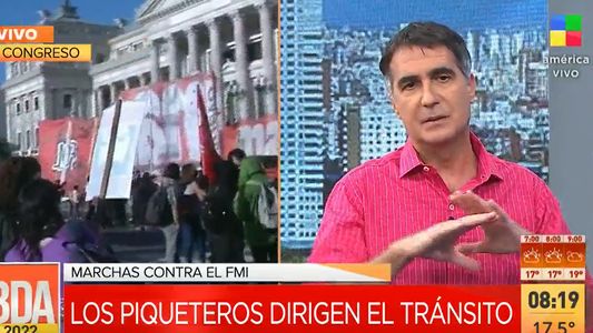 Antonio Laje indignado por los cortes y piquetes: Somos un país de vagos