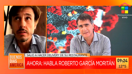 El esposo de Pampita, Roberto García Moritán, hace delivery: ¡Tengo 100 empleados!