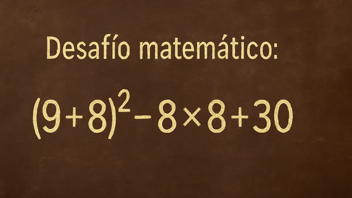 La regla esencial para resolver este desafío matemático es conocido como PEMDAS (por sus siglas en inglés) o jerarquía de operaciones.