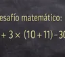 Desafío Matemático: la clave está en los paréntesis