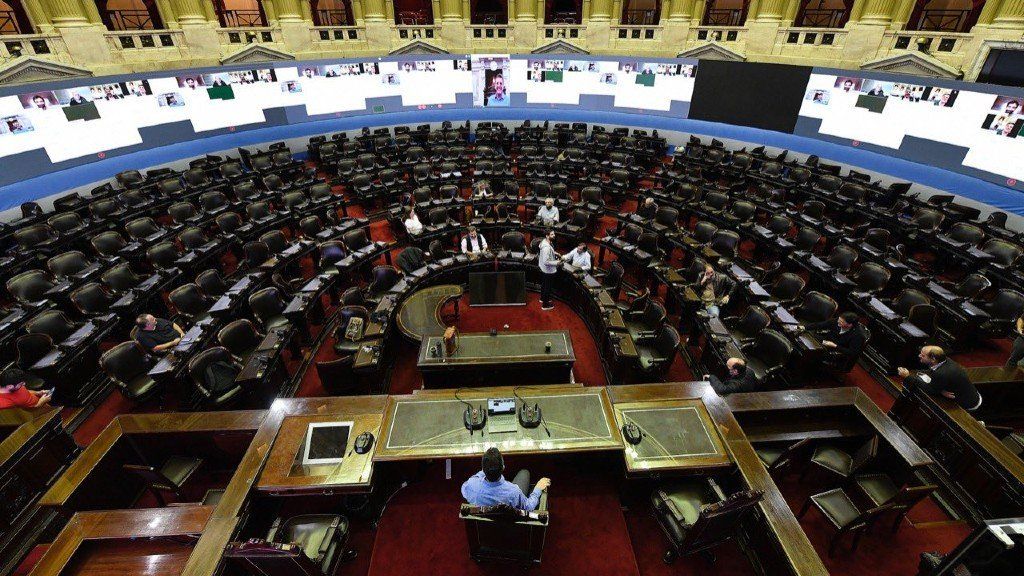Tras casi dos meses de parate por la cuarentena, diputados y senadores realizan las primeras sesiones virtuales de su historia