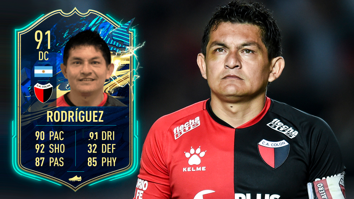 Pulga Rodríguez ya tiene su carta TOTS en FIFA21