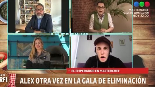 Marcelo Polino contó qué pasó con Alex Caniggia en MasterChef Celebrity: La versión oficial es que...