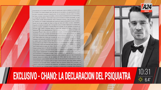 El psiquiatra de Chano: Amenazó con clavarle un cuchillo en la yugular a la madre