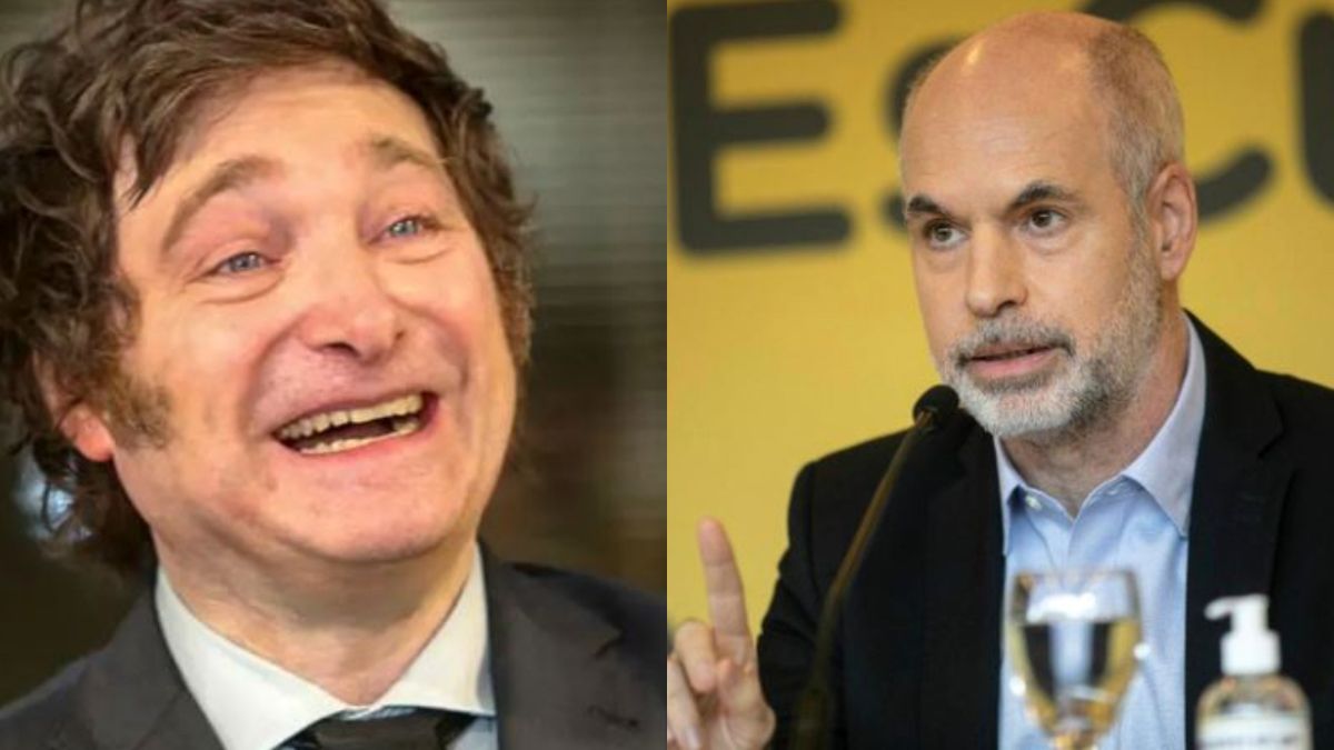 Javier Milei opinó sobre Horacio Rodríguez Larreta por el operativo en Recoleta: Es un fideo de baja calidad