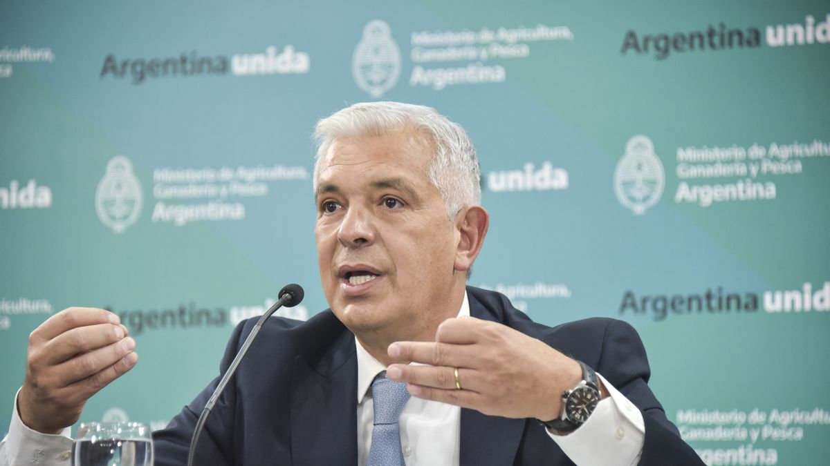 Julián Domínguez negó que el Gobierno impulse una suba de retenciones. 
