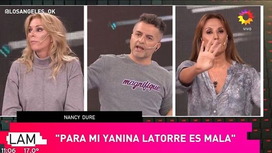 Yanina Latorre, molesta por la visita de Nancy Duré en LAM: No voy a tolerar esta falta de respeto