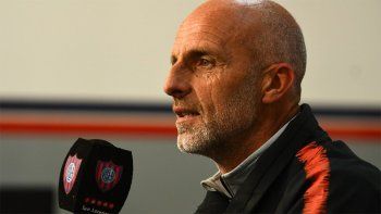 Monarriz, DT interino de San Lorenzo: Se está pidiendo ser protagonistas y jugar, no creo que sea tan complejo