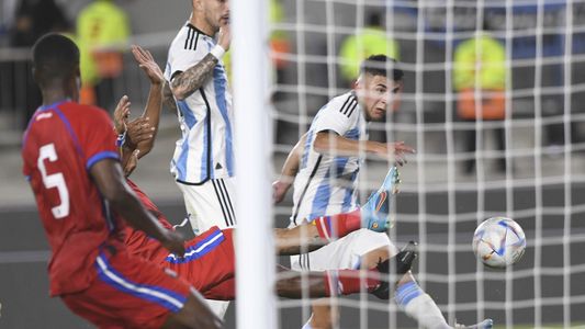 El gol de Thiago Almada para desatar la locura argentina ante Panamá