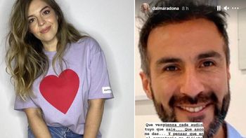 Dalma Maradona escrachó uno por uno a quienes considera responsables de la muerte de Diego