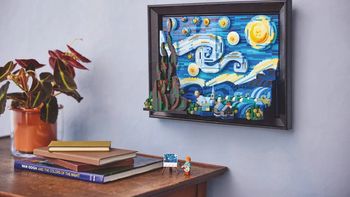 ¿Te animás a recrear una pintura de Van Gogh con 2316 bloques de Lego?