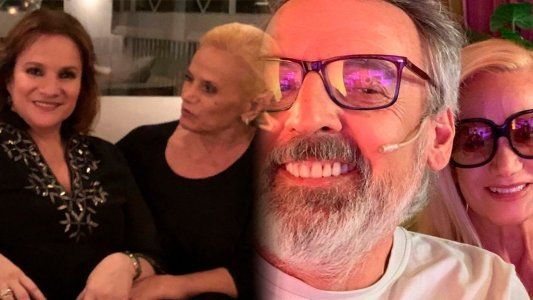 Lucía Galán, Benito Fernández y Andrea Politti despidieron a Elsa Serrano