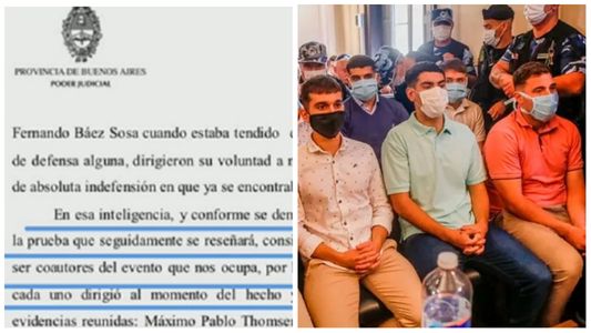 El error en el fallo por el crimen de Fernando Báez Sosa que podría cambiar las penas de los rugbiers