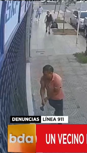 Amenazó a sus vecinos con una maza y un cuchillo por los ruidos molestos