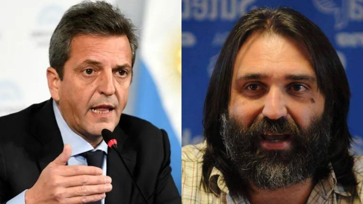 Sergio Massa recibirá a Roberto Baradel por el recorte en Educación en el Presupuesto 2023 (Foto: propia)