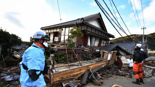 Terremoto en Japón: ya son 73 los muertos y se dificultan las tareas de rescate
