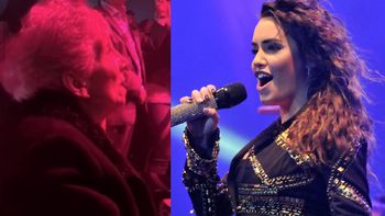El video más tierno de Lali Espósito: Mi abuelita cantando en la primera fila