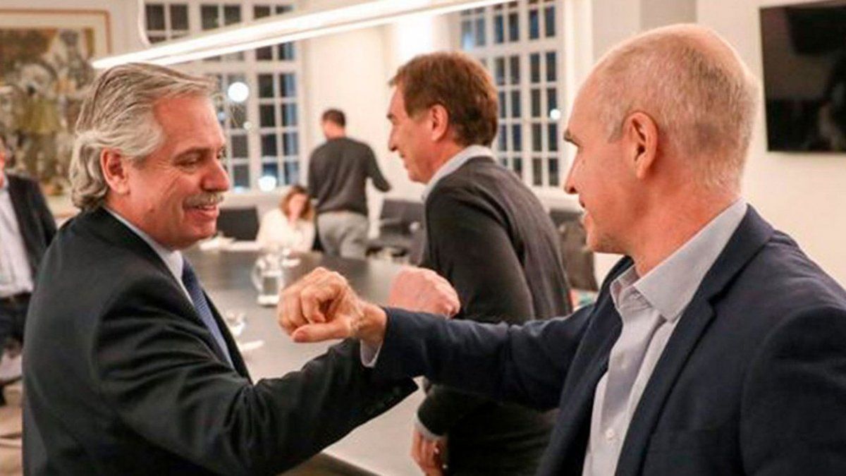 Alberto y Larreta