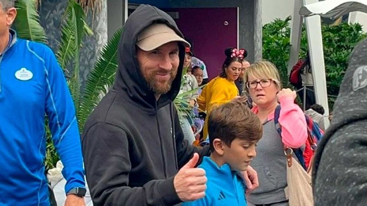 Lionel Messi en Disney. (Foto: captura)