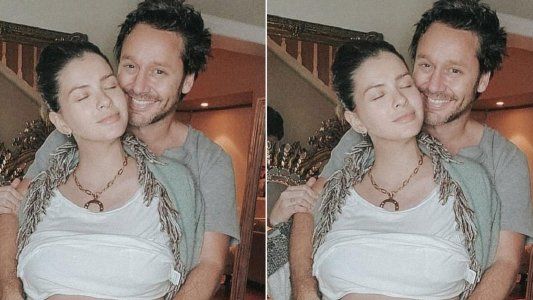 Benjamín Vicuña presentó a Amancio: la primera foto del bebé