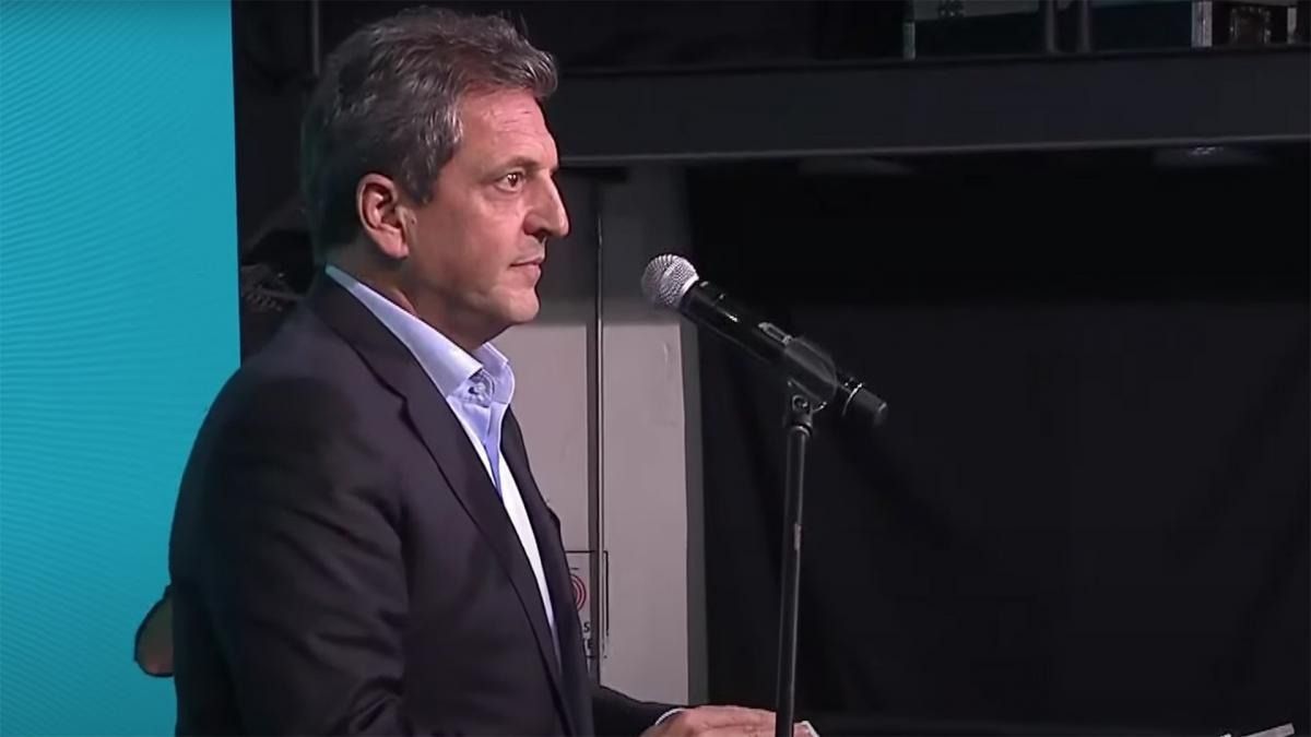 Sergio Massa repitió su convicción de convertirse en el presidente del trabajo y de la seguridad por sobre todas las cosas. (Foto Telam)