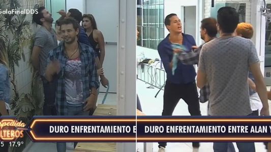 Fuerte pelea de Pablo y Alan en Despedida de solteros: hubo escupitajos