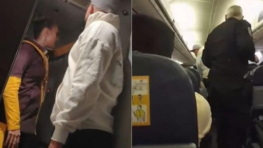 Rompió el silencio el hombre que fue detenido por armar un escándalo arriba de un vuelo a Tucumán