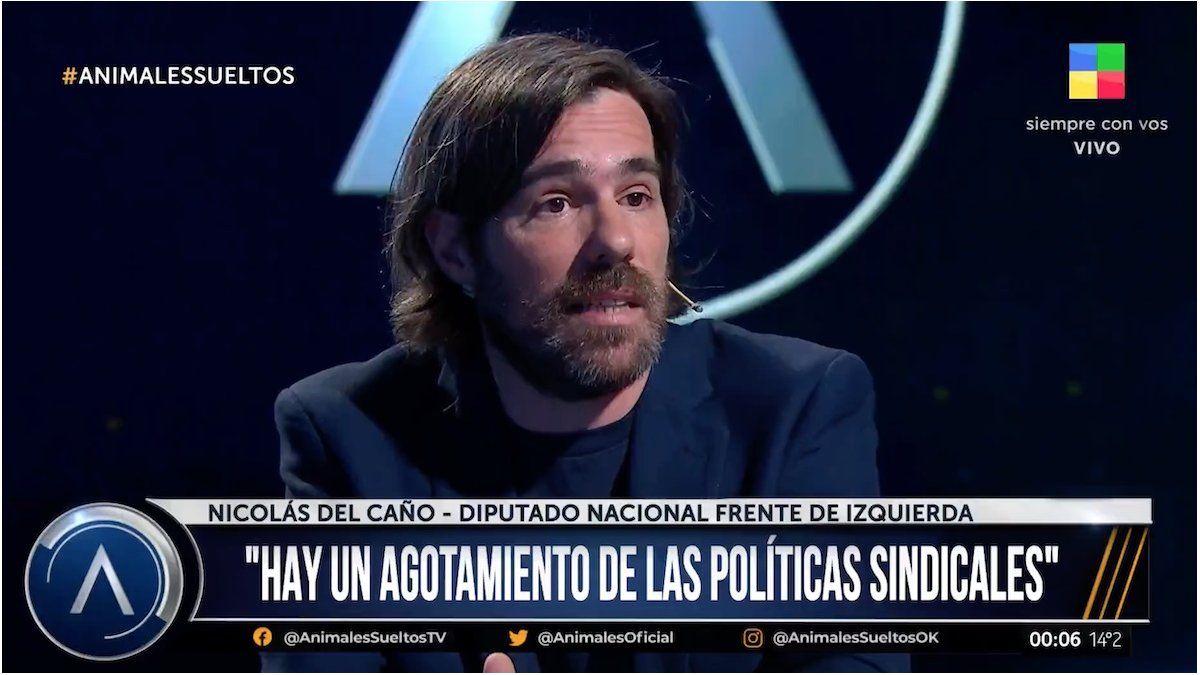 El diputado Nicolás del Caño
