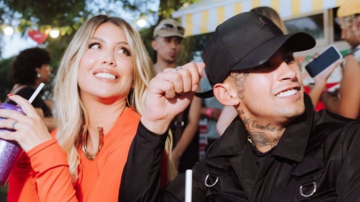 Wanda Nara y L-Gante