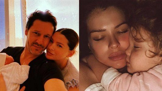 China Suárez y una dulce postal de sus dos hijas con el pequeño Amancio