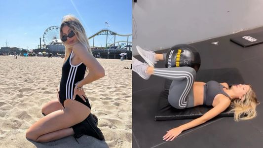 Cande Ruggeri se mostró entrenando embarazada, le llovieron las críticas y se descargó fuerte en las redes