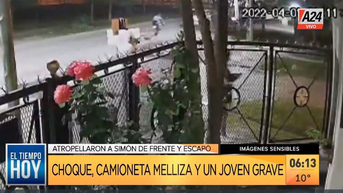 Florencio Varela: atropelló a un ciclista