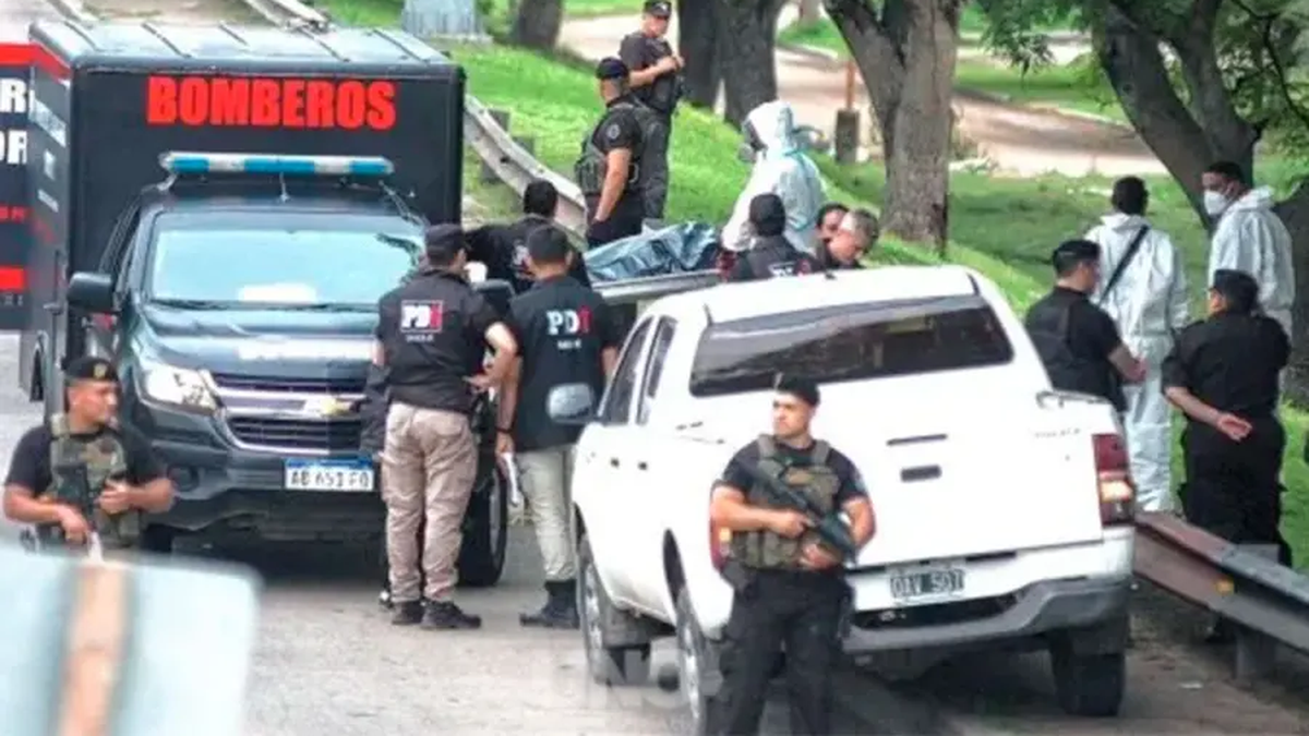 El cuerpo se encontraba en avanzado estado de putrefacción.Foto: Uno Santa Fe