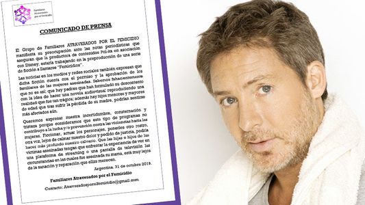 Familiares de la agrupación Atravesados por el Femicidio están preocupados por la nueva tira de Adrián Suar