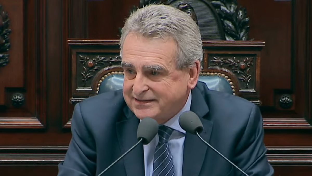 Agustín Rossi da su primer informe de gestión en la Cámara de Diputados: En la Argentina conviven cuatro crisis (Foto: Telam)