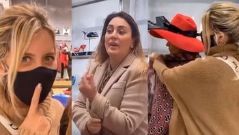 Wanda Nara y Sol Estevanez íntimas y compinches en París: tremenda y lujosa tarde de compras