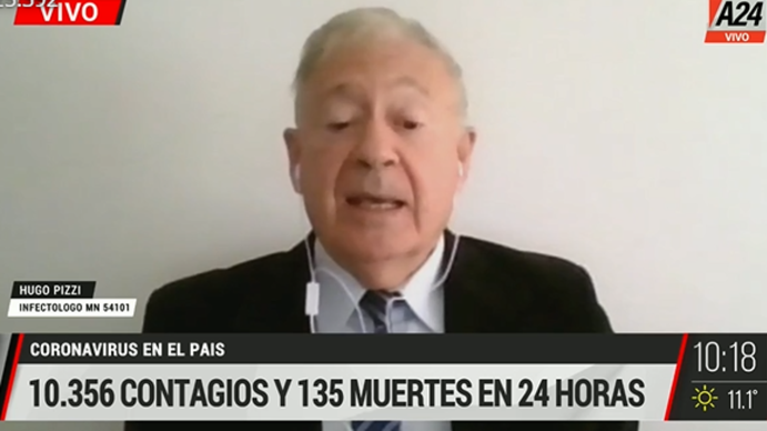 Duro mensaje de un infectólogo ante los casos de variante Delta en Córdoba: Es como un atentado