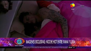 Así pasaron la noche juntos Ivana Icardi y Luifa