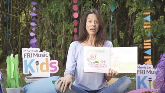 El Movistar Fri Music Kids sorprendió a miles de chicos en sus casas