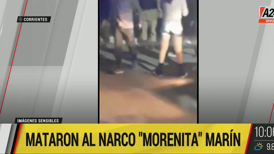 Así murió el narco Morenita Marín: los gritos de su hija a la Policía tras el tiroteo