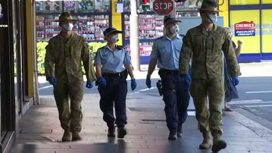 Australia: el ejército patrulla las calles para que se cumpla el confinamiento